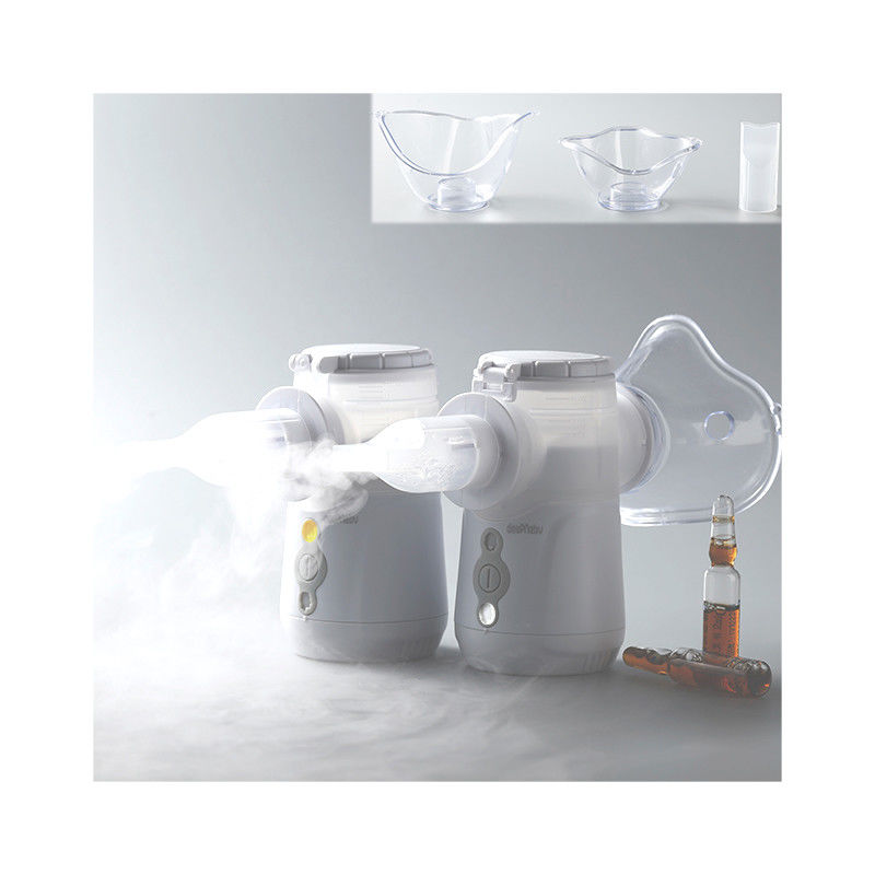 Φορητό φορητό Nebulizer πλέγματος άσθματος δύο καναλιών καμία παρεμπόδιση 2μm - 3μm