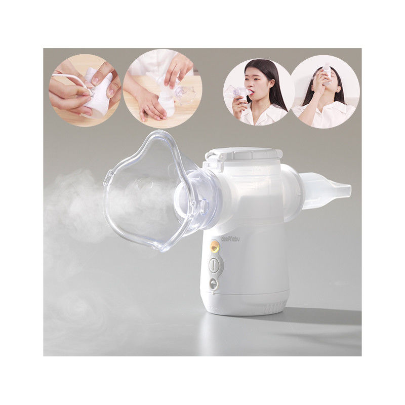 Φορητή ιατρική Nebulizer άσθματος μηχανή 2.53.5μm καμία παρεμπόδιση δύο καναλιών