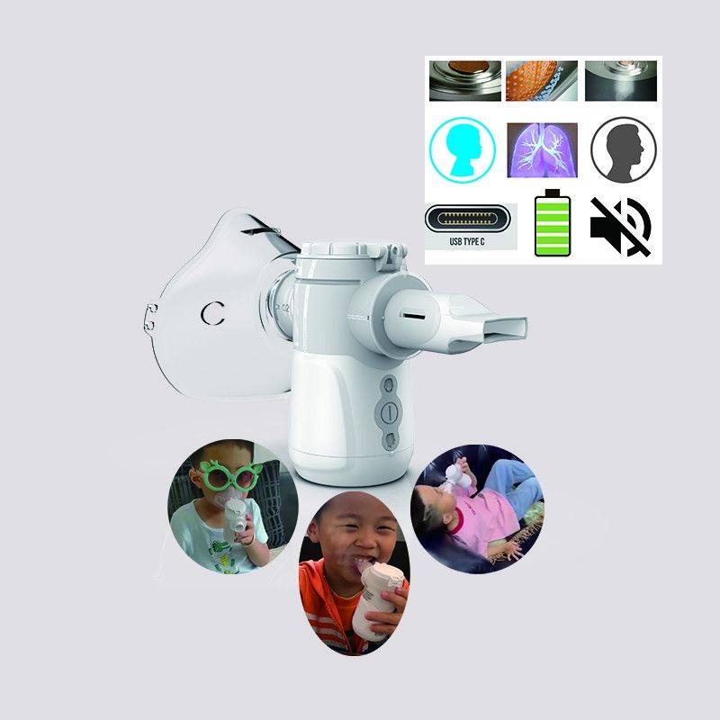 2.0 - Nebulizer 3.2μM στο σπίτι φορητή εισπνοή βήχα μηχανών ιατρική για τα παιδιά