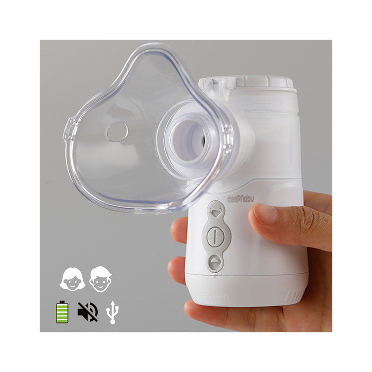 Ασθματική φορητή μηχανή 3.1μm εγχώριου Nebuliser επεξεργασία αναπνοής για τους ενηλίκους