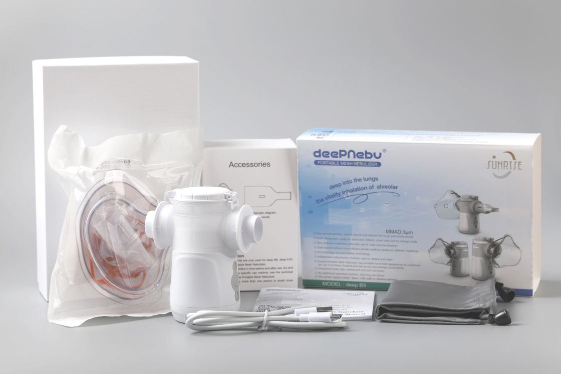 Nebulizer πλέγματος εισπνευστήρων MMAD 3.12μm μηχανή που δονείται για την ασθματική βρογχίτιδα