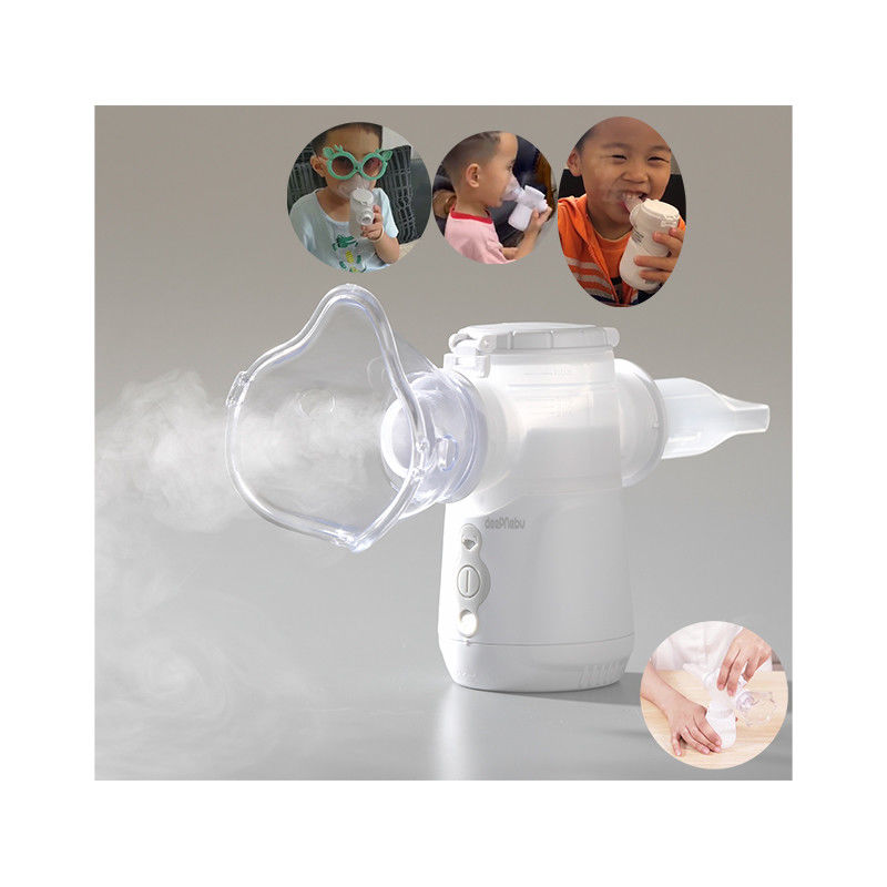 Nebulizer πνευμόνων παιδιατρικό φορητό μικρό μέγεθος 23.5μm μηχανών με το επιστόμιο μασκών