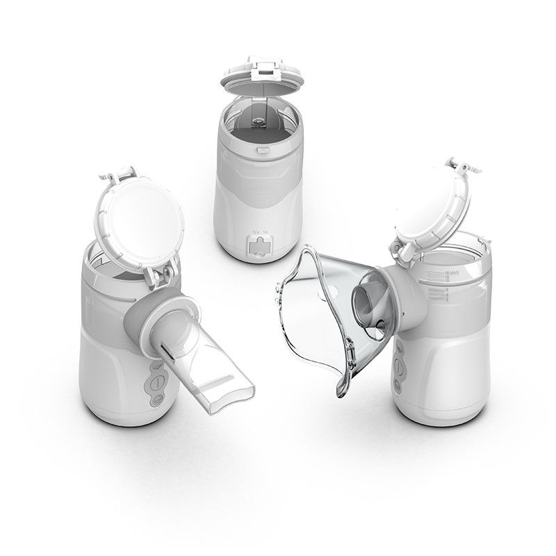 Nebulizer 0.35mL/Min βήχα παιδιών κρύα φορητή εγχώριο ΣΥΝΕΧΉΣ USB μετακινούμενη μπαταρία