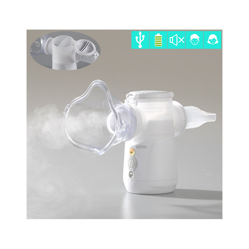 Inhaler άσθματος Homecare ιατρική Nebulizer USB μπαταρία 3μm 40dB για τον ενήλικο παιδιών