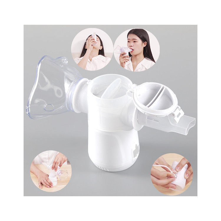 Κρύο υπερηχητικό φορητό Nebulizer πλέγματος βήχα 1.95μm - 3.35μm 40dB για τα παιδιά