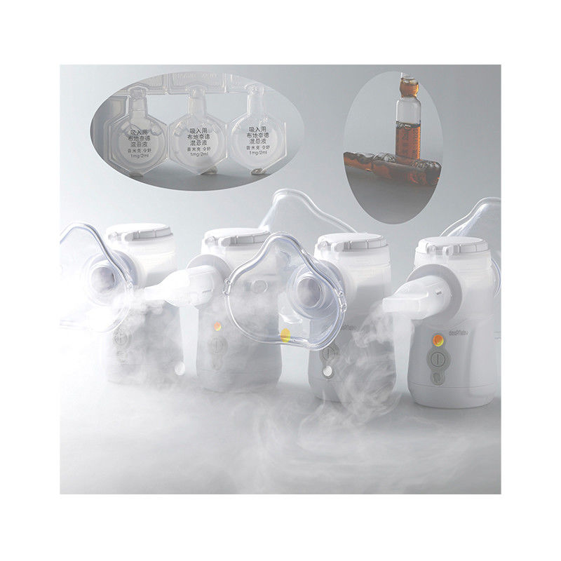 Κρύο υπερηχητικό φορητό Nebulizer πλέγματος βήχα 1.95μm - 3.35μm 40dB για τα παιδιά