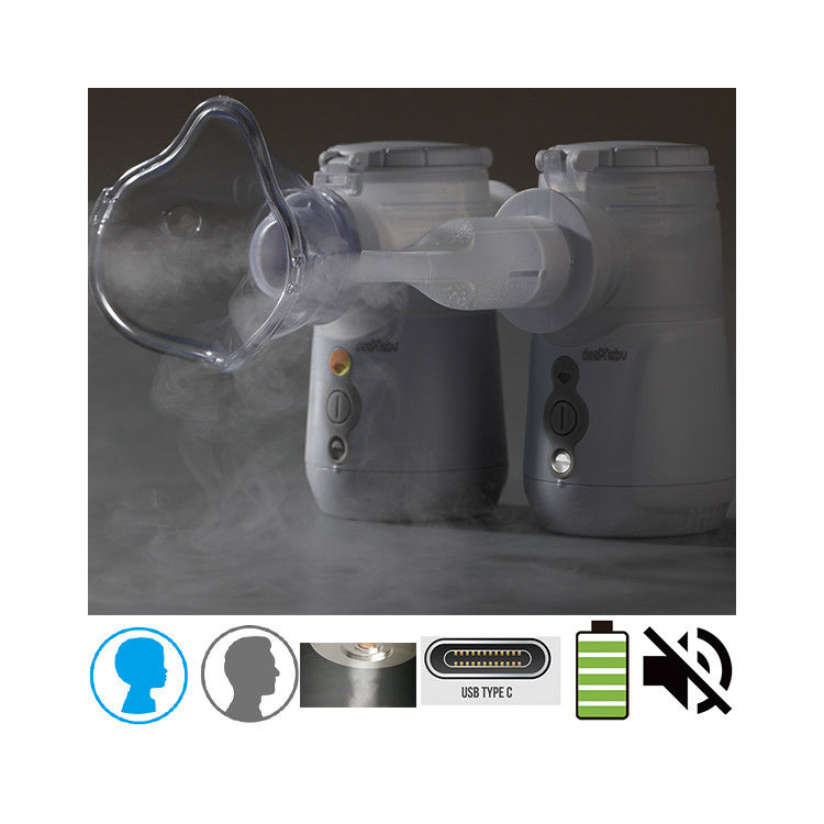 Φορητό Nebulizer πλέγματος πλέγματος για την αναπνευστική οδό και τα μάτια 0.53μM 0.32ml/Min