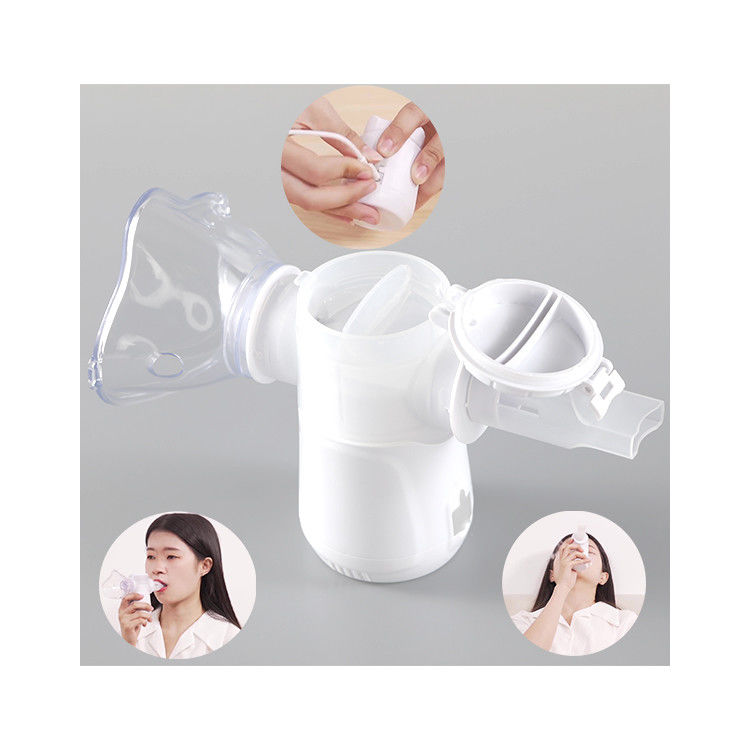 Τα ενήλικα παιδιά βήχουν πρακτική Nebulizer μηχανή στο σπίτι ≥0.265ml/Min με το συνεχές ρεύμα USB μπαταριών