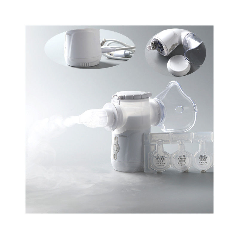 Τα ενήλικα παιδιά βήχουν πρακτική Nebulizer μηχανή στο σπίτι ≥0.265ml/Min με το συνεχές ρεύμα USB μπαταριών