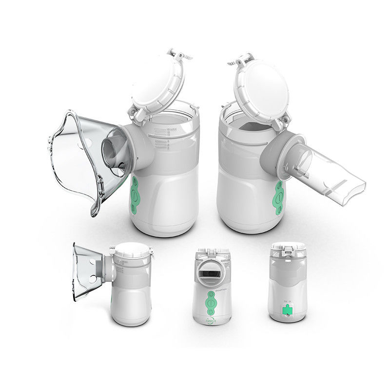 Συνεχές ρεύμα USB που αναπνέει τον ενήλικο Nebulizer βρόγχο 3.35μM 0.4mL/Min βήχα μηχανών