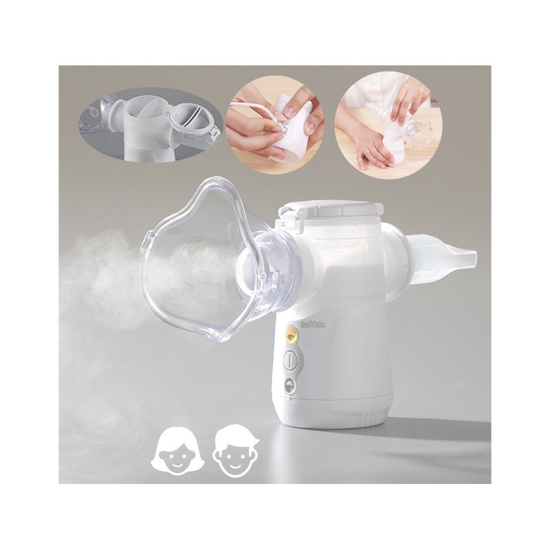 Διευθετήσιμο φορητό Inhaler Nebulizer συνεχές ρεύμα 5V 3V 2.9μm έξυπνο Nebulizer πλέγματος