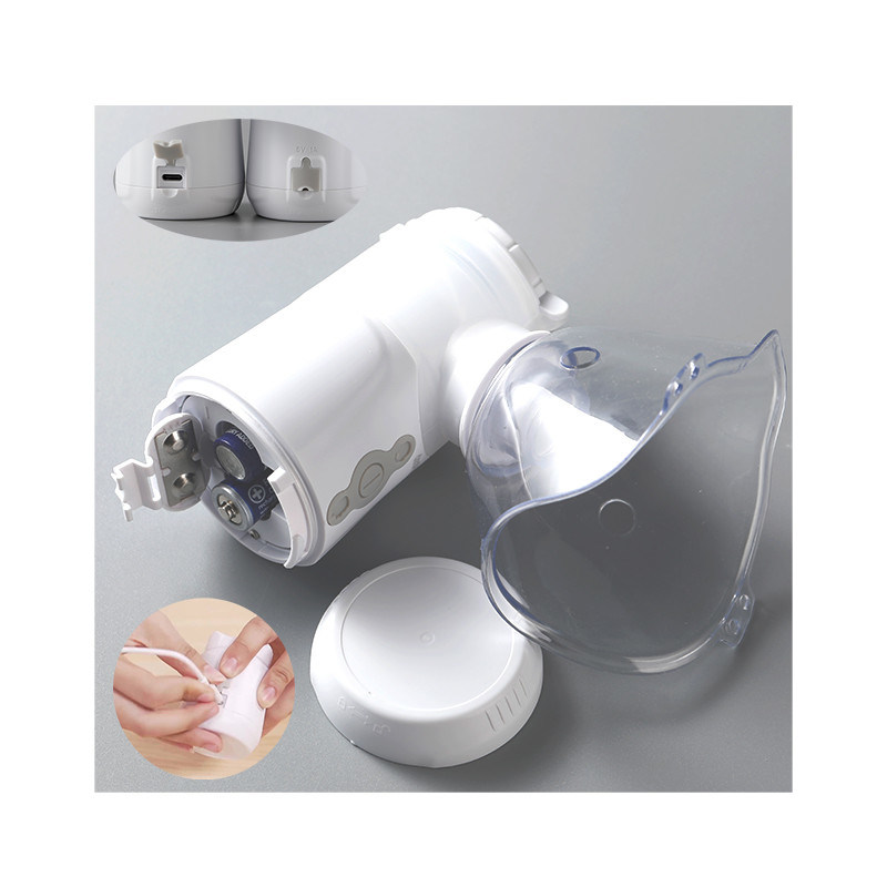 Διπλό Nebulizer 3.03μM MMAD πλέγματος αιθουσών φορητό ιατρικό για τα βρογχιόλια COPD