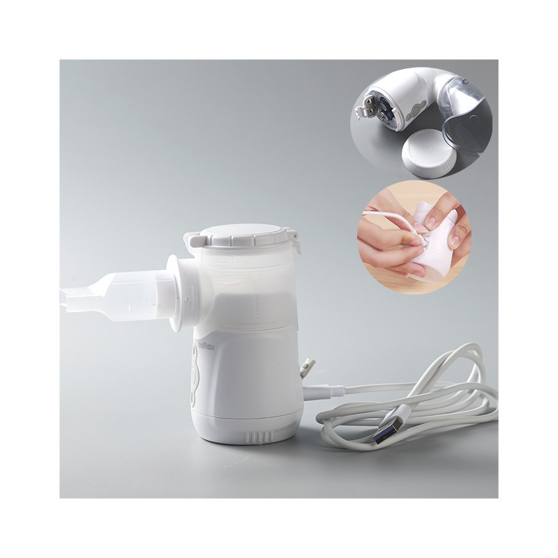 Διπλό Nebulizer 3.03μM MMAD πλέγματος αιθουσών φορητό ιατρικό για τα βρογχιόλια COPD