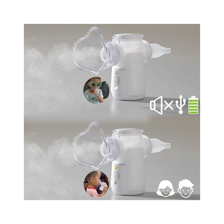 Κλινικό Nebulizer πλέγματος γιατρών επίδρασης για το PC 3.06μm ABS βήχα IPX4 PP άσθματος