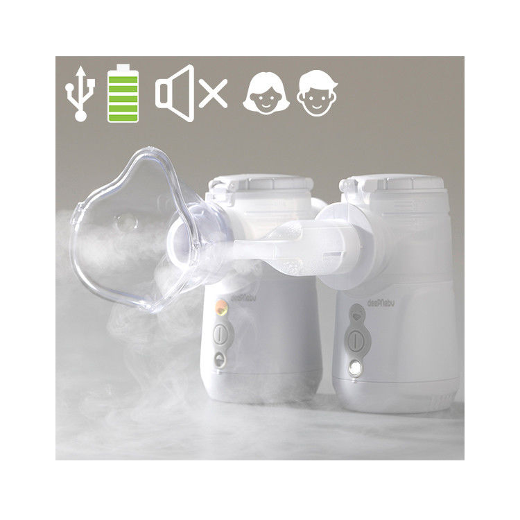 Φορητή Nebulizer πλέγματος IP45 ιατρική αναπνευστική οδός 5V/3V που χρησιμοποιείται στα νοσοκομεία