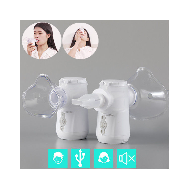 Nebulizer πλέγματος άσθματος PC IP45 PP που αναπνέει φορητό διευθετήσιμος τύπος Γ κουμπιών