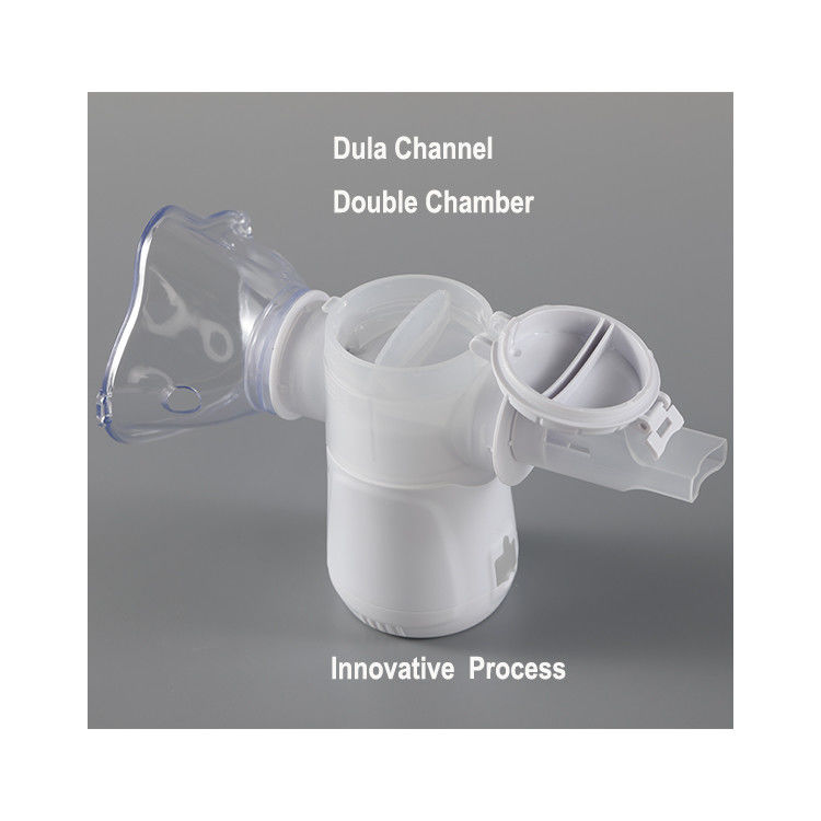 Nebulizer πλέγματος άσθματος PC IP45 PP που αναπνέει φορητό διευθετήσιμος τύπος Γ κουμπιών