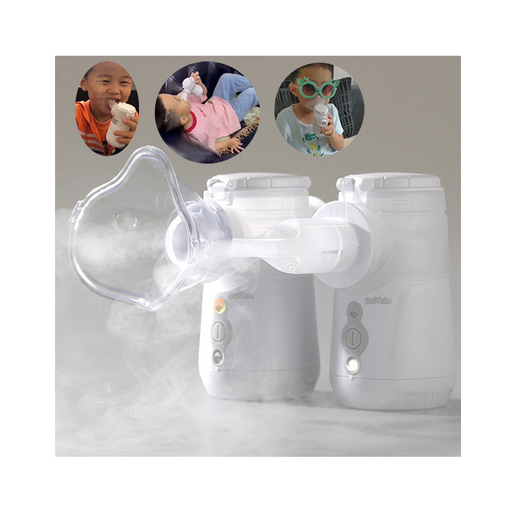 Nebulizer πλέγματος οικογενειακής υγειονομικής περίθαλψης μηχανή 1μm - 4.7μm για το κρύο και το βήχα