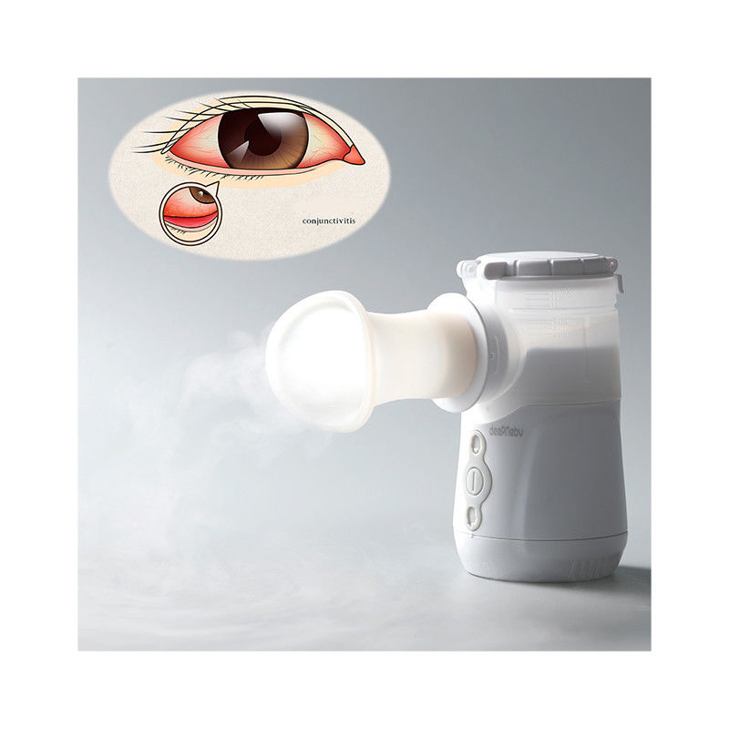 Μίνι βουβή ιατρική Nebulizer Inhaler μηχανή για την αναπνευστική οδό και τα μάτια 23μm