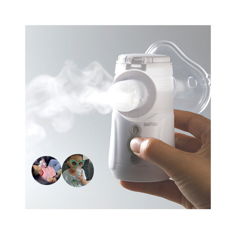 Φορητό παιδιατρικό εγχώριο Nebulizer μέρος 88,9% μηχανών αντίστοιχα C.I. 1μm - 4.7μm