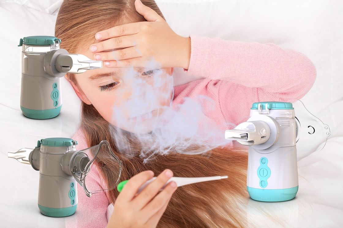 Ιατρικό Nebulizer πλέγματος επιπέδων θορύβου ΣΥΝΕΧΟΥΣ USB πηγής ισχύος τύπος-γ ≤35dB USB