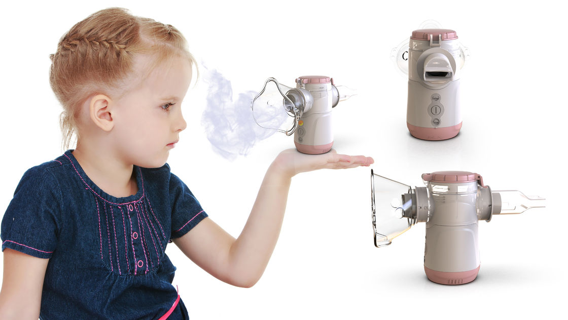 DC Power Type-c USB Mesh Inhaler Nebulizer 40dB χαμηλότερος θόρυβος μάσκα στόματος