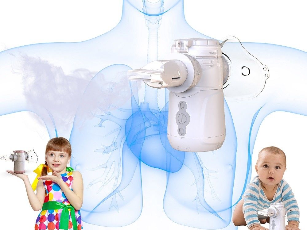 1-4μm Vibrator Inhaler με Vibrator Mesh Membrane για τις αναπνευστικές παθήσεις