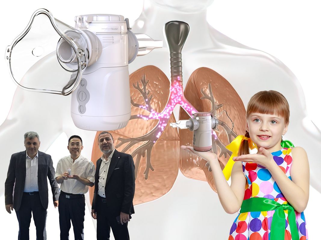 Διάμετρος σωματιδίων Nebulizer Vibrating Mesh 1-5μm Ιατρική και φορητή