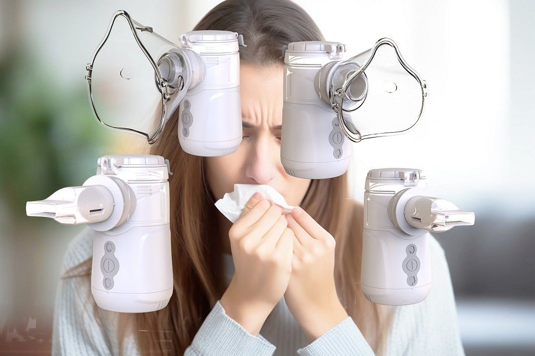 Διάμετρος σωματιδίων Nebulizer Vibrating Mesh 1-5μm Ιατρική και φορητή